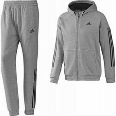 survetement adidas gris jaune