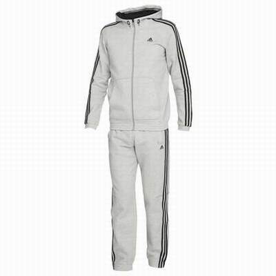 survetement adidas gris et jaune