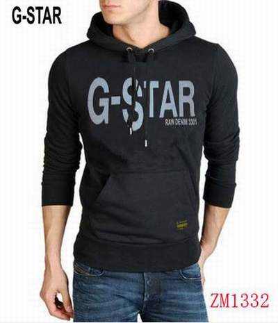 sweat capuche homme g star