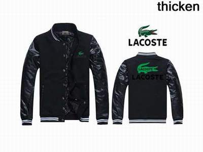 veste lacoste pas cher homme