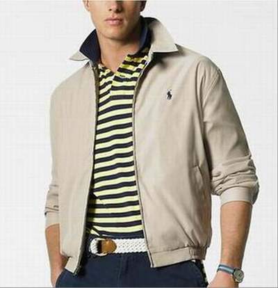 blouson daim ralph lauren