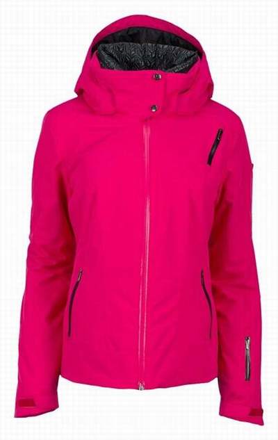 veste de ski rose